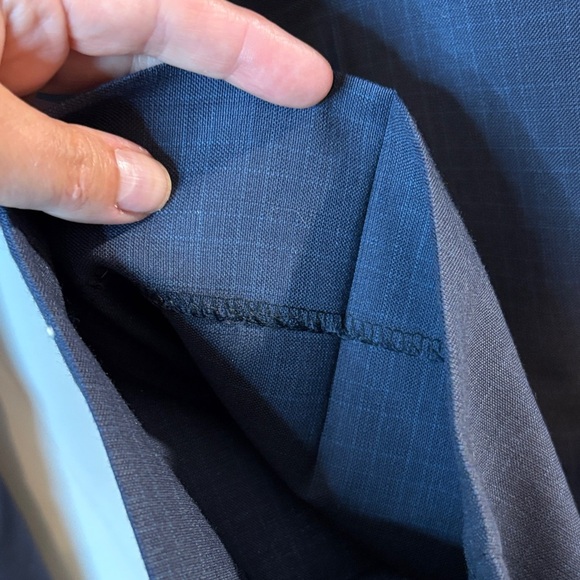 Kirkland Signature Men's Dress Flat Front Pants - Dark Blue - Picture 7 of 11